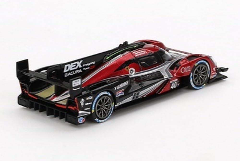 MINI GT Масштаб 1/64 Acura ARX-06 GTP IMSA 12 часов Себринга 2024 Победитель #40 Wayne Taylor Racing with Andretti Готовая модель MGT00836-BL