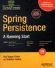 Книга Spring Persistence -- A Running Start