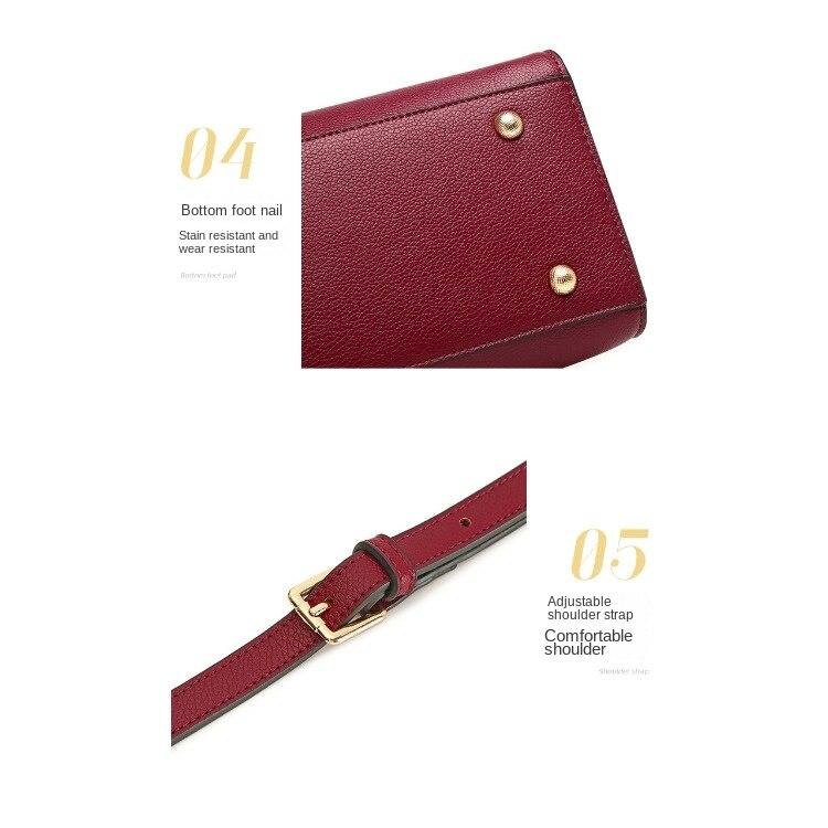 WDPOLO Сумка для мамы, новинка 2023 года, свадебная сумка среднего возраста, красная сумка, атмосферная женская сумка большой вместимости для свекрови