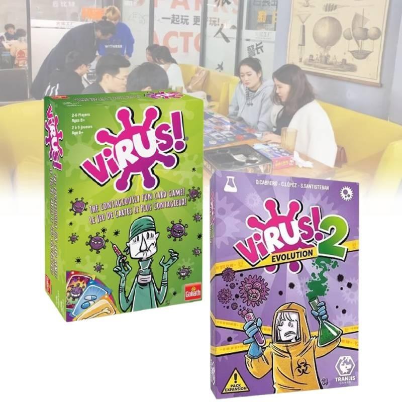 Яркая карточная игра про вирусную инфекцию для семейного веселья и развлекательных посиделок