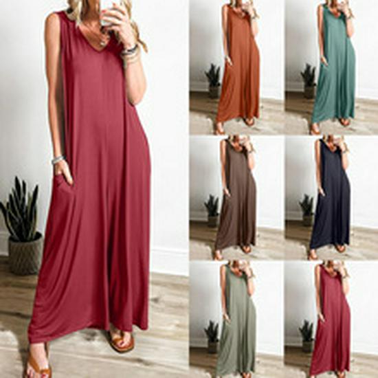 2024 European and American Spring/Summer Women's Sleeveless Bodycon Printed Dress