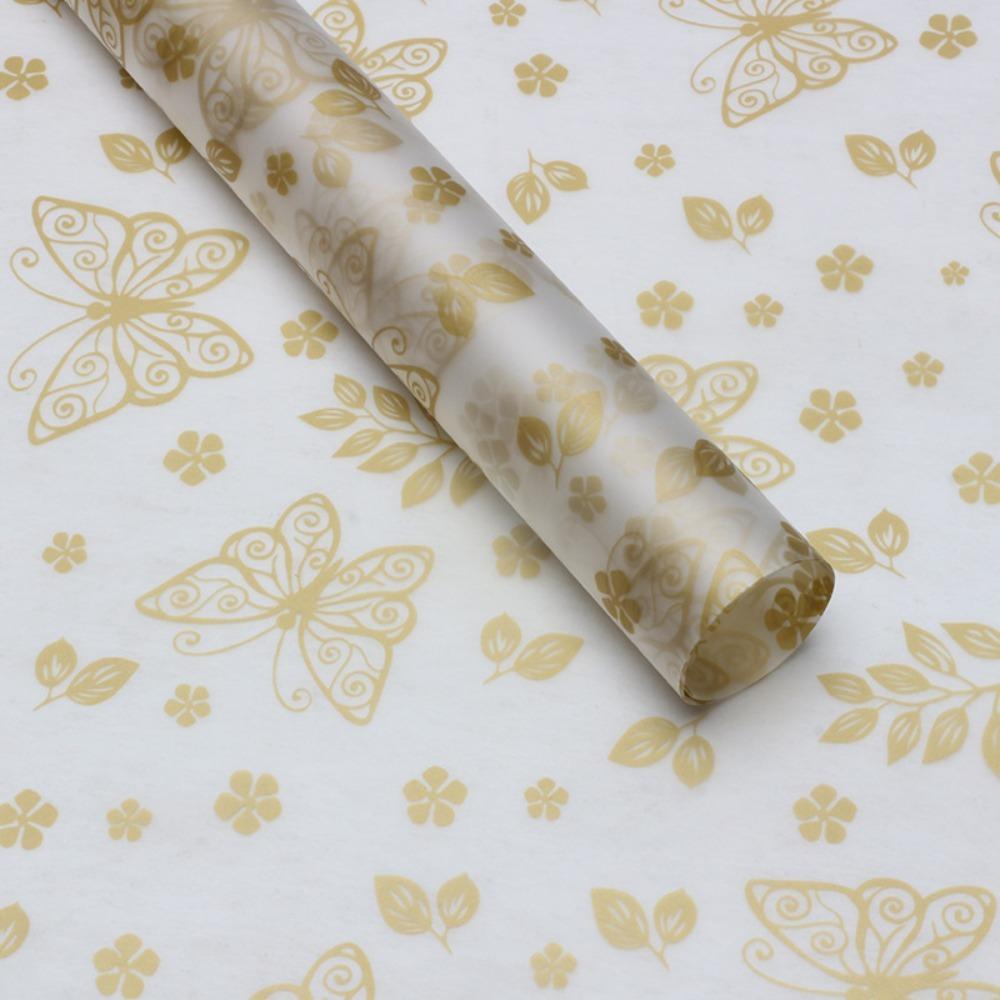 20Pcs Translucent Florist Packaging Paper Waterproof Bouquet Wrapping Paper  Gifts