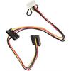 6Pin to 2-Port HDD SATA Power Socket Cable Conector for Acer Computer Mainboard Nitro N50-610 Disco Duro ATX PSU
