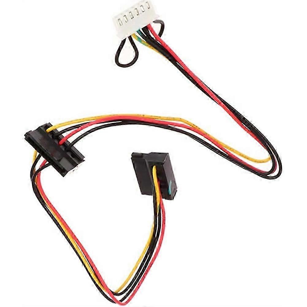 6Pin to 2-Port HDD SATA Power Socket Cable Conector for Acer Computer Mainboard Nitro N50-610 Disco Duro ATX PSU