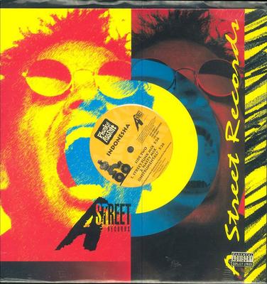 12-дюймовая пластинка PHUNK? ASSFALT - Indonesha ASR105041 A-Street Record 1994 US Rap & Hip-Hop/R&B Б/у