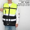 Светоотражающий жилет, светоотражающий пояс повышенной видимости, жилет безопасности на 360 градусов, средства обеспечения дорожного движения, аварийный ремонт автомобиля
