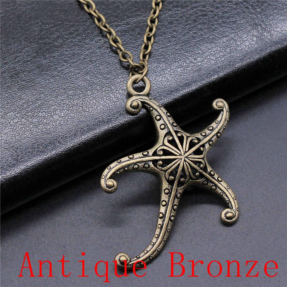 Mermaid Ocean Pendant Necklaces Necklace With Chain For Women DIY Jewelry Making Findings