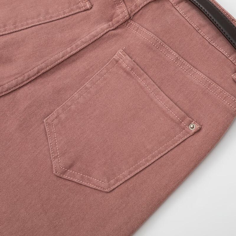 JOY SPEAKER Women's Straight-Leg Casual Denim Jeans 8TT7116