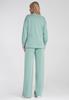 Elegancki Dres Damski - Komplet Bluza I Spodnie - Miętowy M1250 R. S