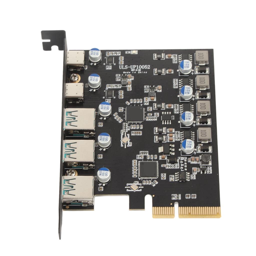 Карта расширения PCIE to Type C 20 Гбит/с Super Speed USB3.2 Gen2 PCI Express Host Card для Windows 7 8