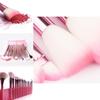 Набор кистей для макияжа 22 шт. с портативным розовым скручивающимся чехлом для растушевки и проработки деталей