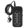 Pocket Radio Mini AM FM Stereo Radio AAA Battery Powered Portable Radio with Earphones for Indoors