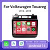 Автомобильный мультимедийный проигрыватель Android 14 для Volkswagen VW Touareg 2012 2013 2014 2016 2018 беспроводной Carplay Android Auto 4G+WIFI