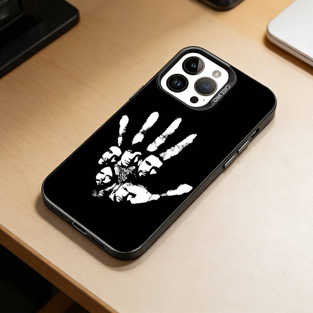 Чехол для телефона M-Maroon 5 для iPhone 17,16,15,14,13,12,11 Plus,Pro Max,XS, Цветной Серебристый Черный Чехол