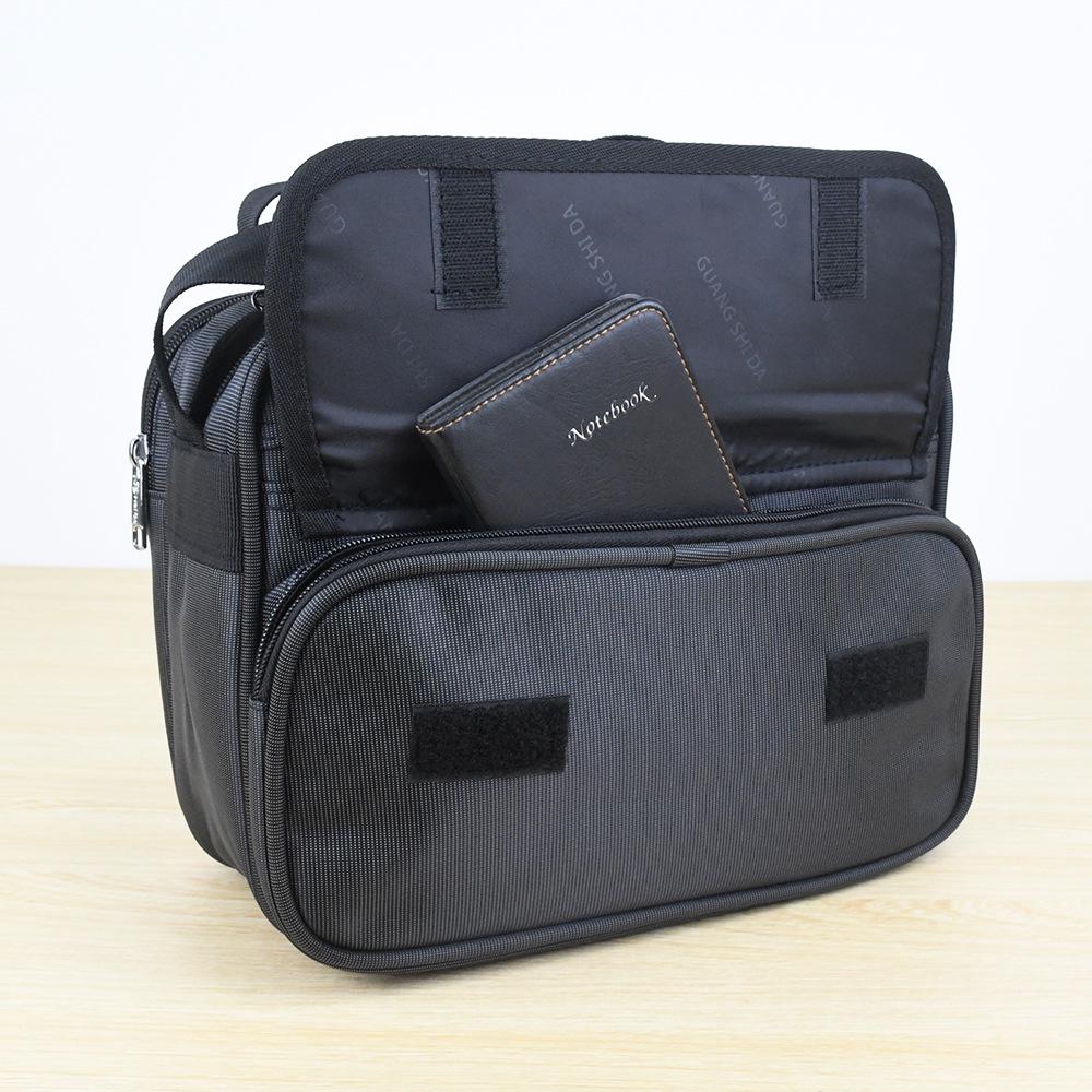 Черная водонепроницаемая сумка-мессенджер для мужчин и женщин — сумка на плечо, кассовый аппарат, сумка для хранения, экспресс-сумка и кошелек в одном