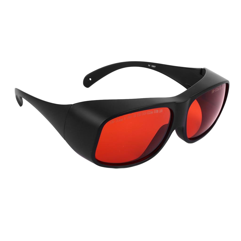 532nm Laser Safety Glasses Anti Laser Glasses OD5+ Protective Lenses for Beauty Salons Medical