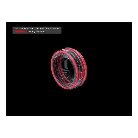 Адаптер Canon с кольцом управления для крепления EF-EOS R, Совместим с EOS R, Черный, диам.74,4×24 мм, CR-EF-EOSR