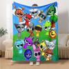1pc SPRUNKI2 Blanket, Gift, for Men and Women, Soft Blanket, Good for Sofa Bed Couch Travel, Lightweight Flannel Blanket