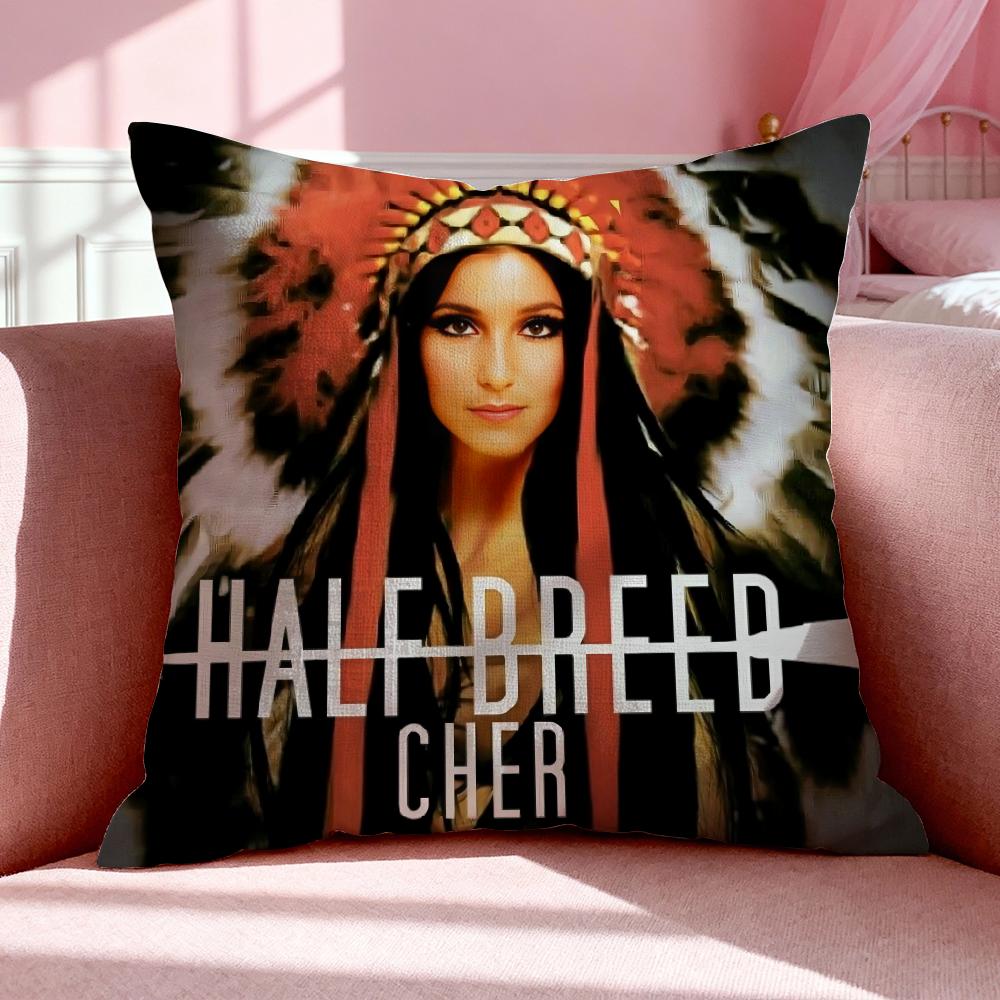 Чехол для подушки Singer C-Cher Дышащий Льняной Наволочка Летний Без Запаха Экологичный Невидимая Молния Стирающийся