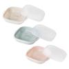 Recopo for Fluffy Thawing of Frozen Rice Holds 150g of Rice Per Serving Frozen Rice Storage Container with Strainer Made In Japan Microwave Safe