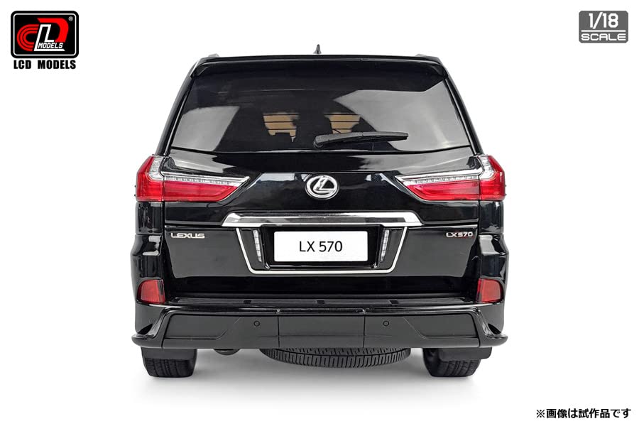 МОДЕЛИ LCD Lexus LX570 Черный Готовый продукт 1/18