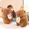 Fruit Tea Milk Cup Capybara Plush Toy Dolls Room Decoration Grape Carrot Cherry