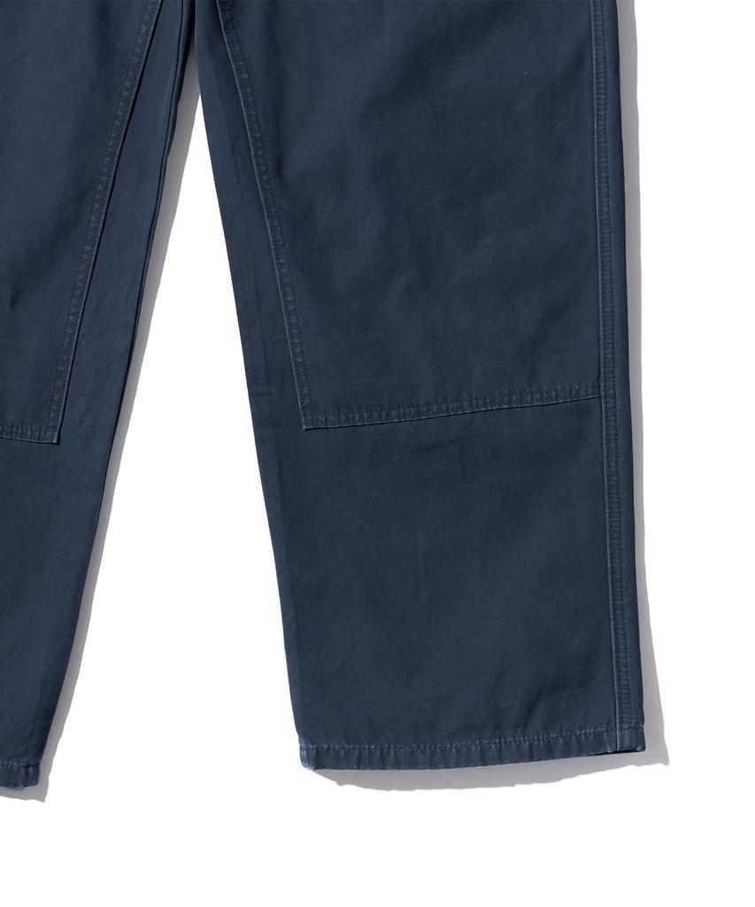 AECA Vintage Double Knee Pigment Pants-Navy