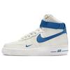 Air Force 1 High SE 40th Anniversary — женские кроссовки Sail Blue Jay кремово-белый металлик-золото DQ7584-100