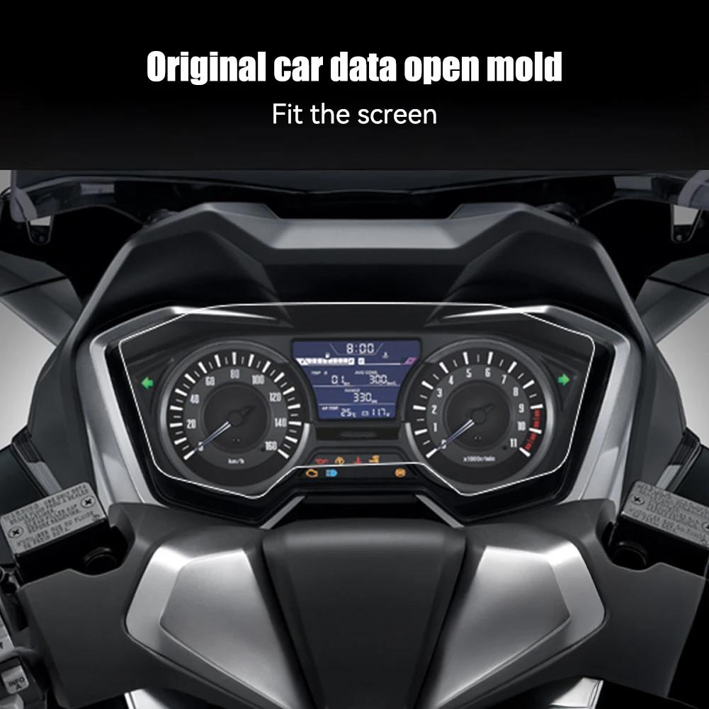 Мотоциклетная защитная пленка из ТПУ от царапин, устойчивая к УФ-излучению, защитная накладка на экран автомобиля, защитная накладка на приборную панель для Honda NSS350