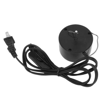 Подвесной дисплейный двигатель Пластиковый штекерный тип Электрический приводной ветряной вертушка Вращающийся двигатель для ветра