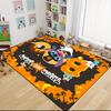 Halloween Trick Treat Carpet Rug Soft Washable Antislip Home Living Room Sofa Mats Personalized Christmas Rug