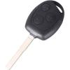 Key Shell for Ford Fiesta Focus Mondeo Transit Ka Cmax Connect Galaxy - 3 Buttons - Remote Key Fob with Blade Phonillico®