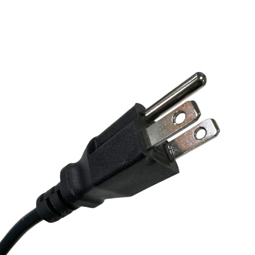 Сертифицированный ETL 3-контактный шнур питания США NEMA 5-15P на C13, 1,5 м, черный