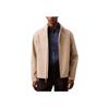 Minimalist Comfortable Versatile Hooded Long Sleeve Jacket Men Jacket Ceramic 40EM587-200