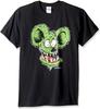 Мужская футболка с графическим принтом Ratfink Rat Face