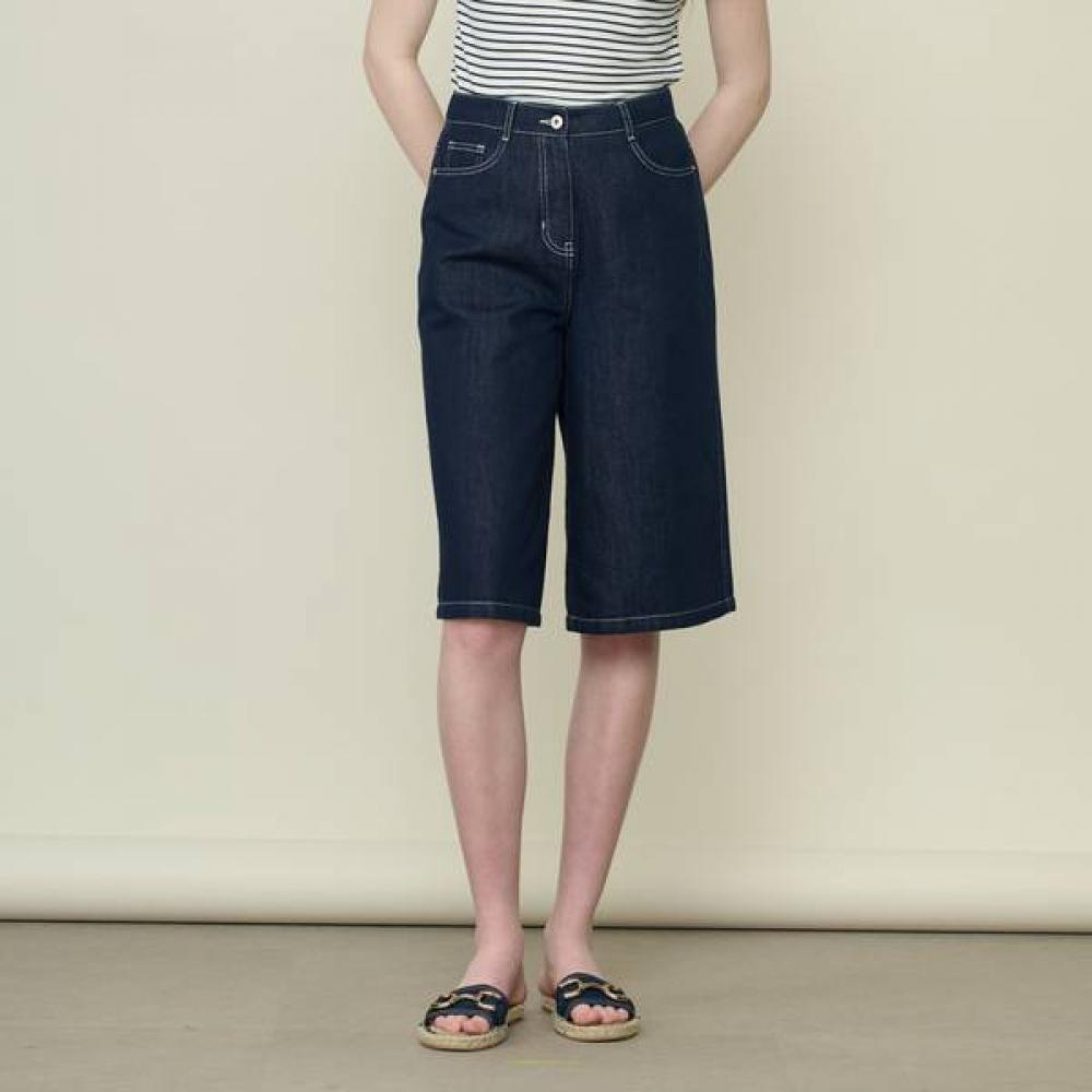 Bcbg Men Deep Blue Denim Shorts B6m5p369