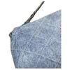 Tory Burch Fleming Hanging Logo Charm Quilted Leather Crossbody Bag Small Women bags Blue 174506-426