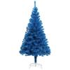 Day and Night - Day and Night Artificial Christmas Tree with Blue PVC Support 150 Cm