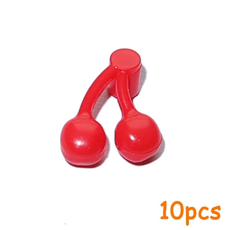 Строительные Блоки Еда MOC Аксессуары для Еды Рыба Хлеб Пицца Шоколад Фрукты Морковь Гамбургер Чипсы Курица Бутылка Кирпичи Игрушки