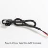 Black 2+6 Lithium Battery Charing Wire Electric Vehicle Connector Cable  for Tower Battery Cabinet