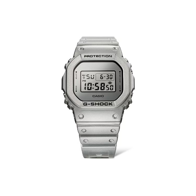 Casio Унисекс Часы серии G-SQUAD Серебристые DW-5600FF-8JF DW-5600FF-8JF