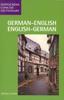 The German-English / English-German Concise Dictionary Book