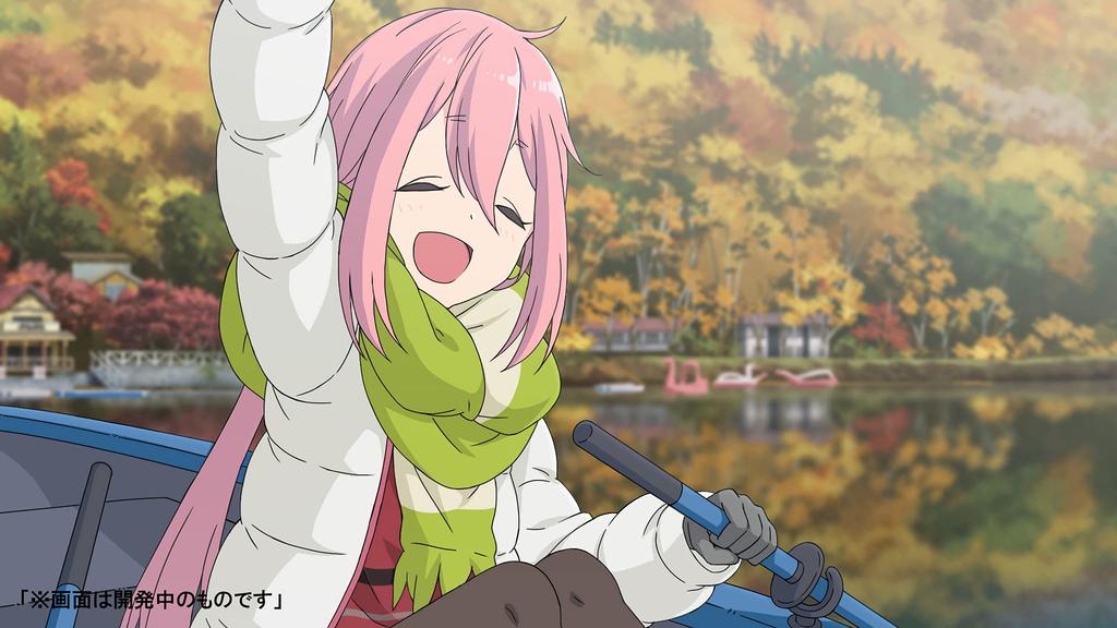 Have a nice Limited Edition Shima Rin Game Original Soundtrack Switch Laid-Back Camp day! [Includes] Choro-Q & Scooter, -