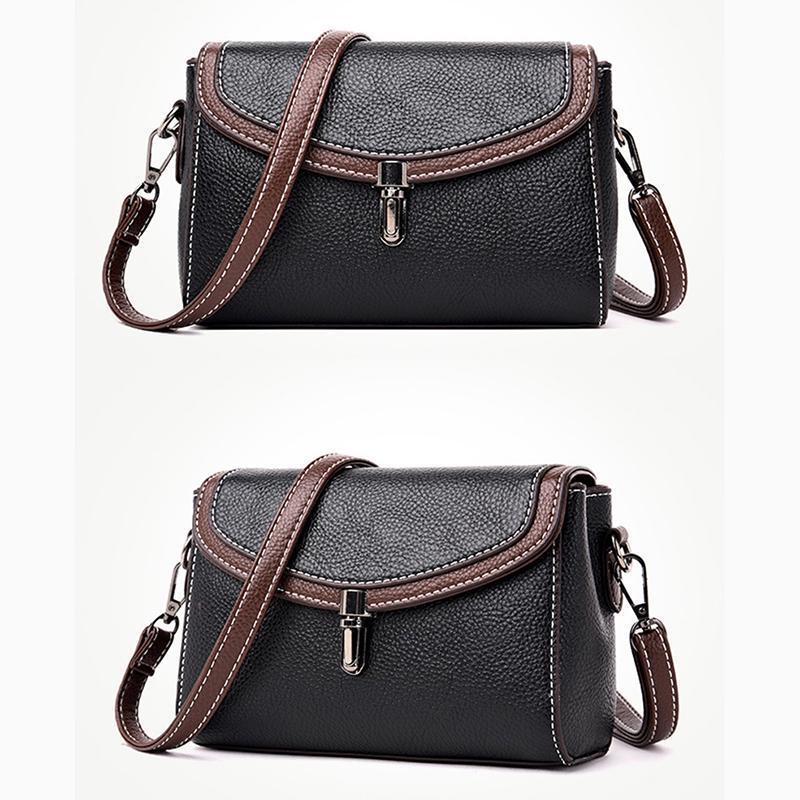 Роскошные модные сумки через плечо для женщин, квадратная сумка-мессенджер, сумки из искусственной кожи, женская сумка через плечо с замком