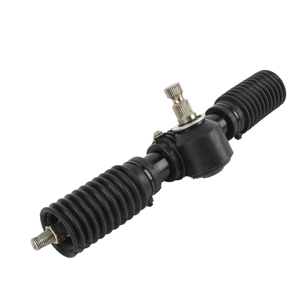 Power Steering Gear Rack Pinion Assembly 30T 295mm Long with Rubber Bushing for Go Kart ATV UTV Quad