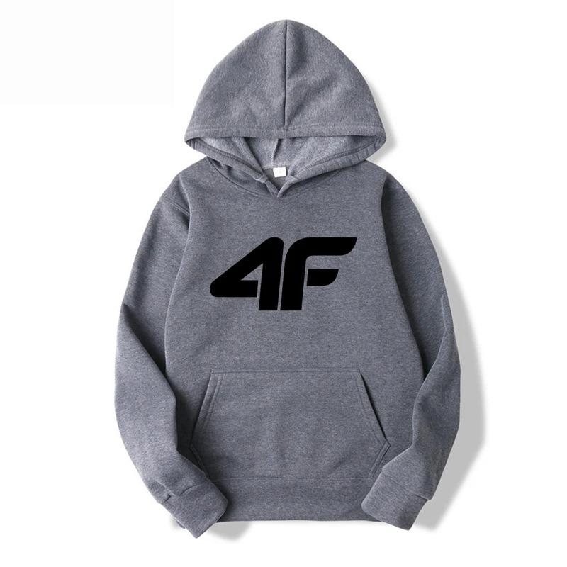 2025 Модный тренд Осень/Зима Новый мужской худи с принтом Уличная мода Свитшот Флис Повседневный Высокое качество Свободный свитшот