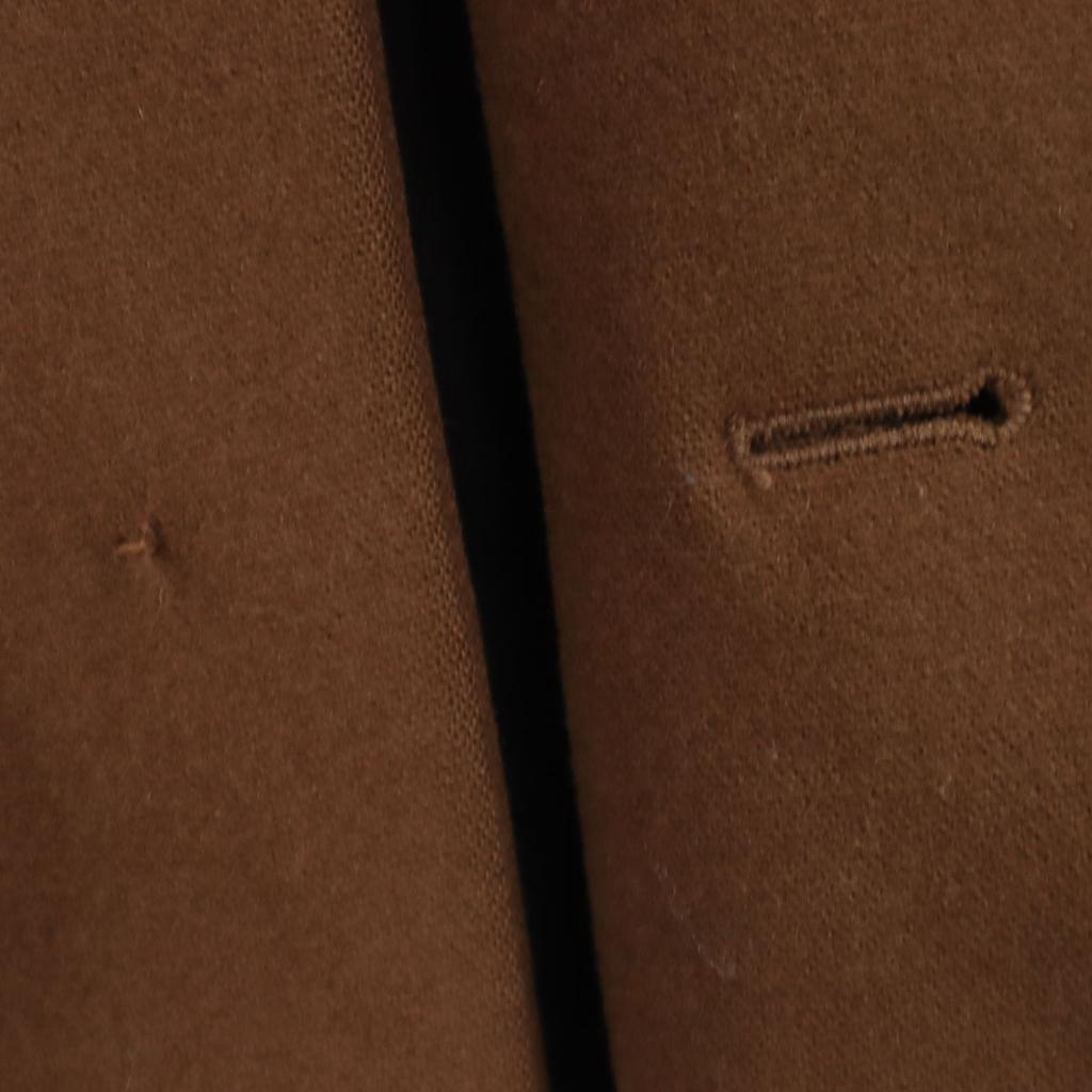 ATTACHMENT Made In Japan Cashmere Blend Flat Double Layer Melton Chester Coat Men's Used