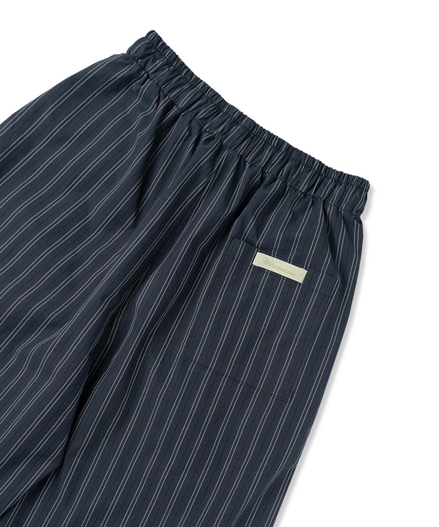 WITHOUT SUMMER Striped Easy Pants_Navy