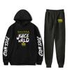Rapper Juice Wrld Print Autumn/Winter Men/Women Cotton Tracksuit Suit Casual Hoodie+Pants 2pcs Sets Streetwear Unisex Clothing