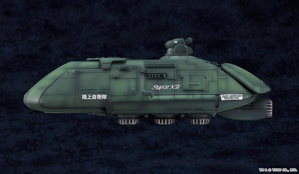 MODEROID Godzilla VS Biollante Super X2 сборная пластиковая модель не масштабная